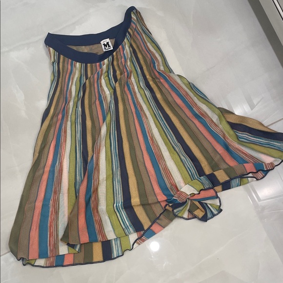 Missoni Vibrant Striped A-Line Skirt - Picture 7 of 7